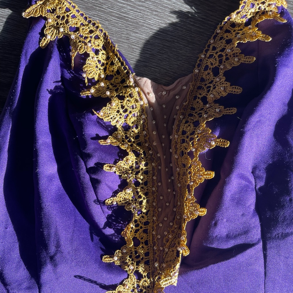 Handmade leotard costume for Halloween